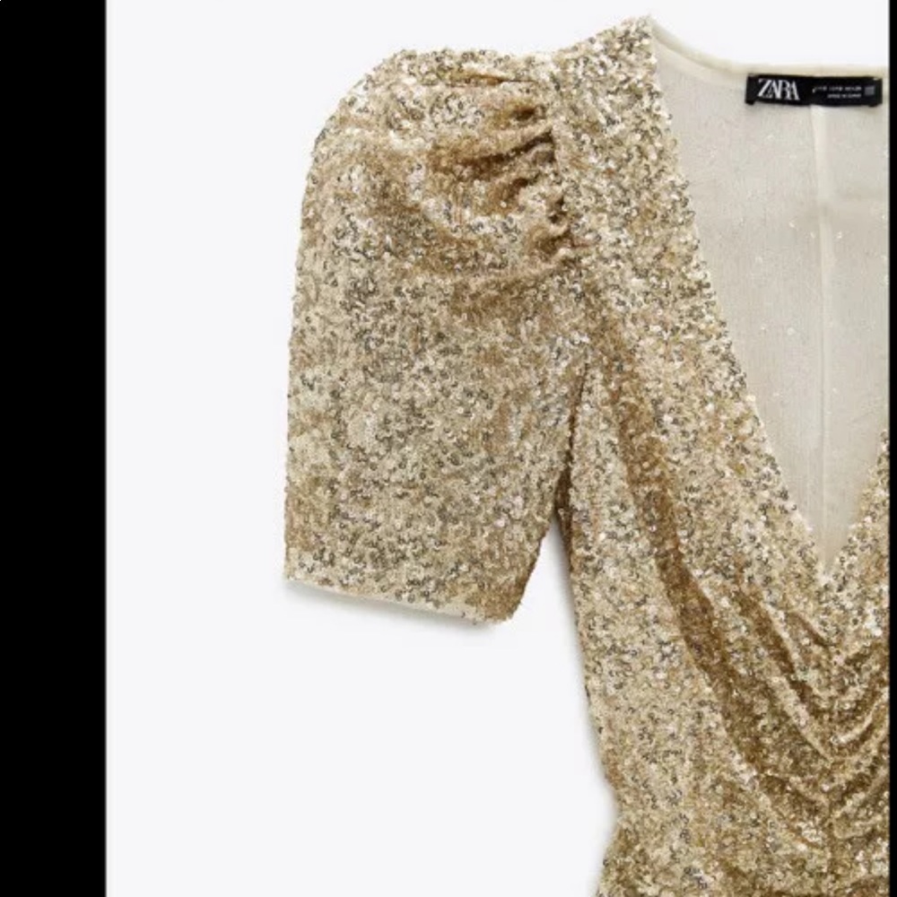Zara limited edition sequin dress - Picture 2 of 3